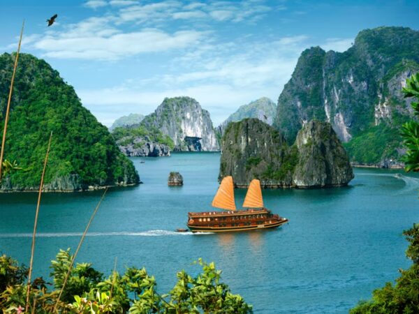 The beauty of Halong Bay